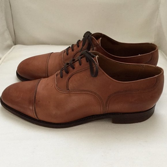 Alfred Sargent Holkham Cognac Premier Collection Cap Toe Oxford Size 9 UK/9.5 US main image 8